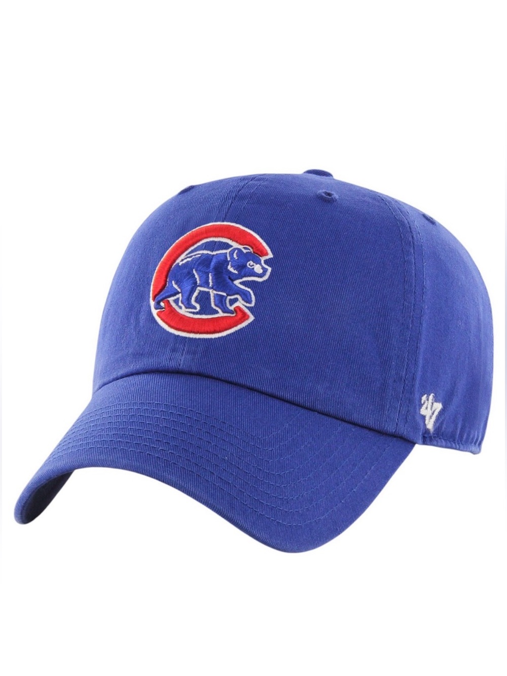 '47 Brand Adult Chicago Cubs Royal Clean Up Adjustable Hat